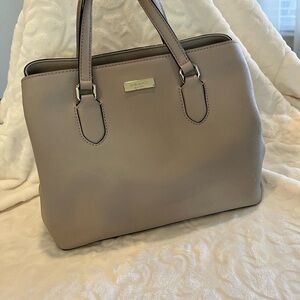 Kate Spade Taupe Satchel Bag